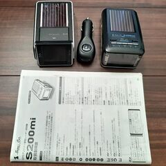 ジャンク品★レーダー探知機 2個セット USBアダプタ付き
