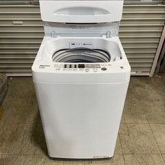 美品 2024年製 5.5キロ Hisense 洗濯機