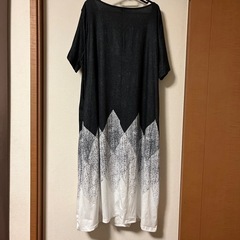  夏 グラデーション ワンピースの画像