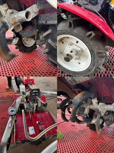 三菱 耕運機MS710中古管理機7馬力タイヤほぼ新品ガソリン埼玉県