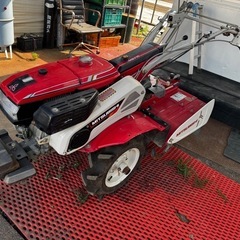 三菱 耕運機MS710中古管理機7馬力タイヤほぼ新品ガソリン埼玉県の画像