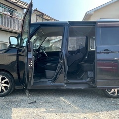 快適なターボ♪低走行9万キロ☆月々1万円〜分割払い可❗️ 車検2年付き！【名義変更代込み】大人気☆日産 ルークスハイウェイスター☆Bluetooth対応ナビ付き☆走行中DVD見れます☆ETC付き☆電動スライドドア☆ドラレコ付き☆スマートキー☆フルオートエアコン☆純正アルミ！事故修復歴無し☆そのまま乗って帰れます❗️の画像