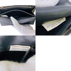 ボッテガヴェネタ BOTTEGAVENETA 長財布 パイソン イントレチャート カーキグリーンの画像