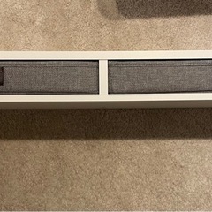 【取りに来られる方限定】Fenge モニター台2段 木製 幅90cm の画像