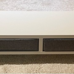 【取りに来られる方限定】Fenge モニター台2段 木製 幅90cm 