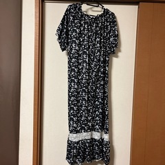 夏 足元 花柄レース 可愛い ワンピース の画像