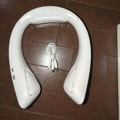 首掛け扇風機の画像