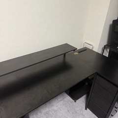 【値下げ中！】L字型デスクの画像