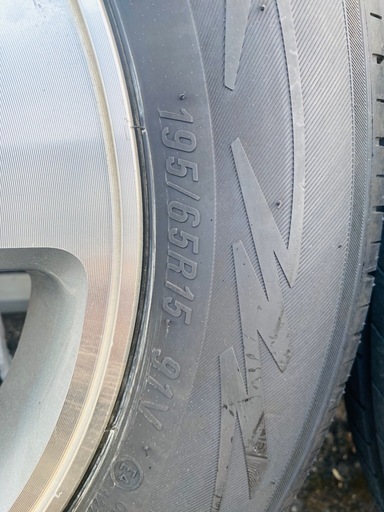 タイヤホイールセット 195/65/R15