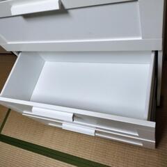 美品イケア家具木製チェスト(ブリムネス)の画像
