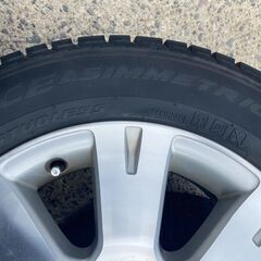 205/65R16 東北6県無料配送対応‼️爆安‼️最終値下げ‼️①超超超バリ溝❗ アルミ付き 国産 タイヤ !!　冬　タイヤ アルファード  ベルファイア エスティマ ノア ヴォクシーの画像