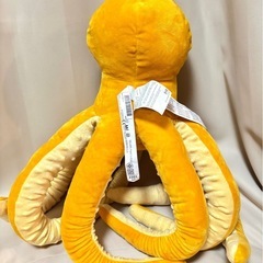 IKEA イケア タコ ぬいぐるみ イエローの画像