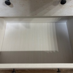 【受渡者決定
】ニトリ北欧風チェスト　棚　タンスの画像