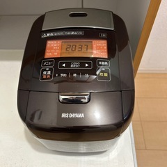 【決定】アイリスオーヤマIHジャー炊飯器の画像