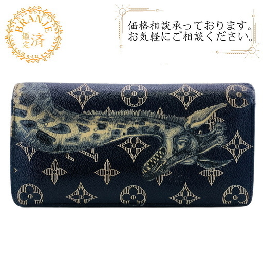 【美品】 ルイヴィトン 長財布 ブラザ チャップマンブラザーズ サバンナ 箱付き ルイヴィトン LOUIS VUITTON 長財布 モノグラム サバンナ