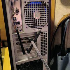 win11 i7CPU搭載 ゲーミングPC 大容量メモリ WiFi6対応無線LANカード搭載の画像