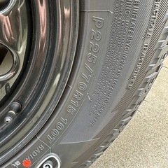 タイヤホイール　ジムニーシエラ　ヨコハマジオランダーA/T G015 4本セット
の画像
