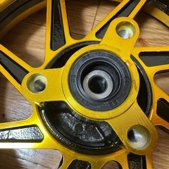 未使用 アルミホイール 3WFエンジン用 社外 アクシス90 ジョグ90