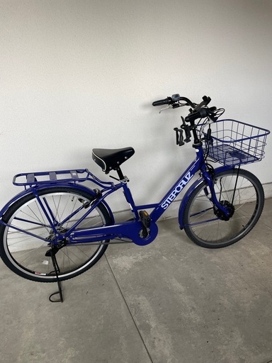 美品／電動アシスト自転車】ブリヂストン STEPCRUZ（ステップ