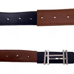 エルメス HERMES ベルト Hオカレ ブラックの画像