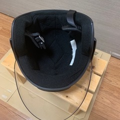 ヘルメット　原付用　バイク用　グレーの画像