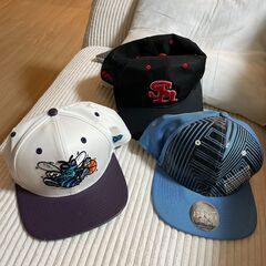 服,帽子とバッグの画像