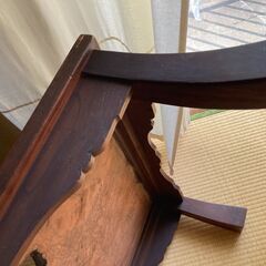 幅100,奥行78,高さ32cm ローテーブル　座卓　ちゃぶ台　天然木の画像