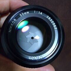 極上品　Nikon Ai NIKKOR 50mm F1.4の画像