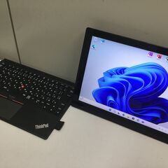 🍀【美品】 Lenovo ThinkPad X1 Tablet  ■MS Office 2021／Win11／intel(R)ｉ5-7Y54 ／8GBメモリ／SSD256GB／12.0インチの画像