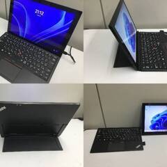 🍀【美品】 Lenovo ThinkPad X1 Tablet  ■MS Office 2021／Win11／intel(R)ｉ5-7Y54 ／8GBメモリ／SSD256GB／12.0インチの画像