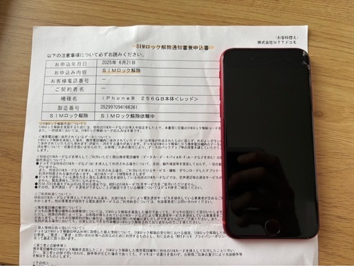 iPhone8 256GB