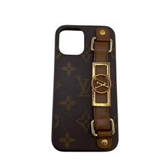 ルイヴィトン LOUIS VUITTON iPhoneケース モノグラム バンパー ドーフィーヌ iPhoneケース 12/12PRO スマホカバー M69782 ブラウンの画像