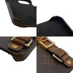 ルイヴィトン LOUIS VUITTON iPhoneケース モノグラム バンパー ドーフィーヌ iPhoneケース 12/12PRO スマホカバー M69782 ブラウンの画像
