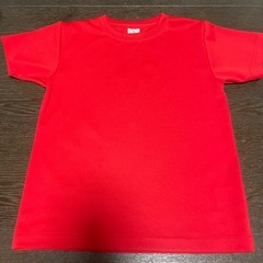 栗東体操クラブ指定Tシャツ赤色　140サイズ　の画像
