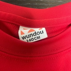 栗東体操クラブ指定Tシャツ赤色　140サイズ　の画像