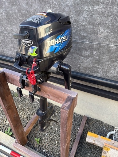 船外機　TOHATSU トーハツ　2馬力　アキレスボート
