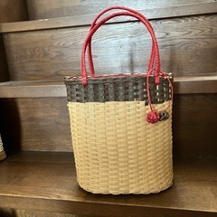 どれでも1点につき【ハンドメイド】紙バンド かごバッグ の画像