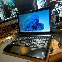 引き取り先決まりました^)激速SSD NECノートパソコン Core-i7 / SSD