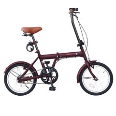 【極美品】16インチ折りたたみ自転車の画像