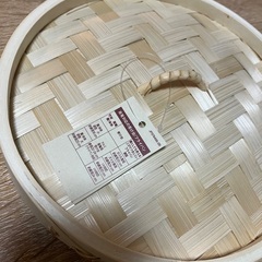 新品未使用　無印良品　蒸篭のふた小の画像