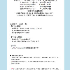 【京都市】高齢者向けスマホ・パソコンの出張サポート／お話相手＋お茶サービスもあり◎の画像