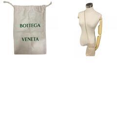 ボッテガヴェネタ BOTTEGAVENETA ショルダーバッグ イントレチャート ポーチ 巾着 ベージュの画像