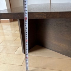 木製　ローテーブル　座卓の画像