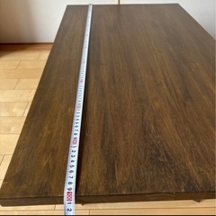 木製　ローテーブル　座卓の画像