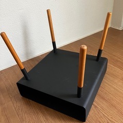 【7/21(月祝)お渡し】山崎実業 ローサイドテーブル プレーンの画像