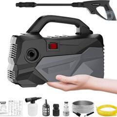 高圧洗浄機❣️12MPa A4用紙サイズ 超軽量2.85kg 水...