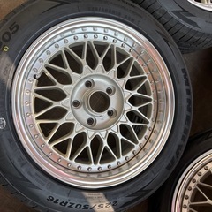 AUTO STRADA VIZZRA アルミホイール16インチ　114.3 5H　当時物 の画像