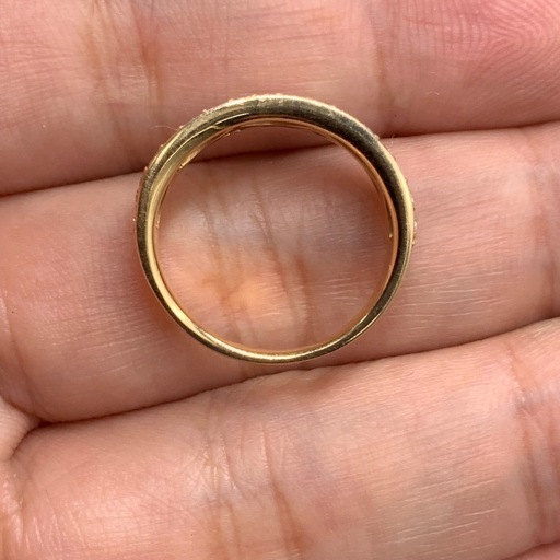 K18 ダイヤモンドリング　4.5g 約11号　1ct