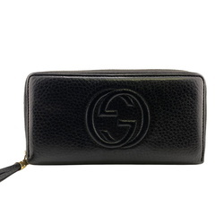 早い者勝ち！超美品！ GUCCI グッチ ブラック レザー SOHO 長財布