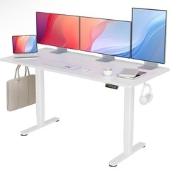 【新品同様】電動昇降デスク（Claiks）幅160×奥行60cm